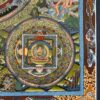 Buddhist Handmade Thangka Painting Of Pancha Buddha, Real Gold, Hand Painted (Sold) - Image 4