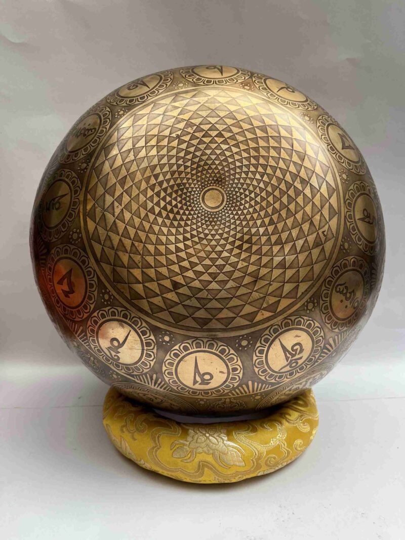 Buddhist Handmade Jambati Singing Bowl - Image 3