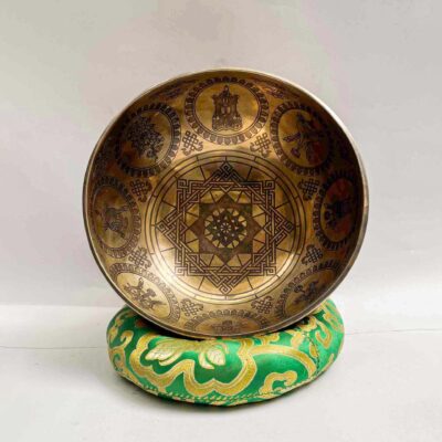 Buddhist Handmade Jambati Singing Bowl