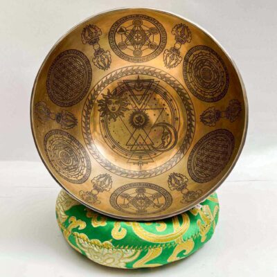 Buddhist Handmade Jambati Singing Bowl