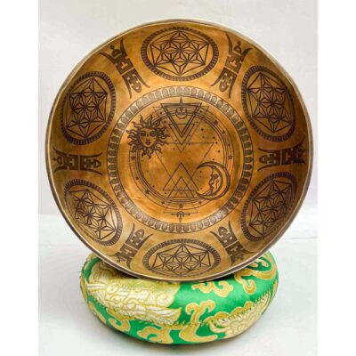 Buddhist Handmade Jambati Singing Bowl