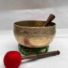 Old, Buddhist Hand-Beaten Jambati Singing Bowl – Plain Design - Image 2