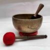 Old, Buddhist Hand-Beaten Lingam Singing Bowl – Plain Design - Image 3