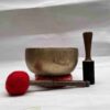 Old, Buddhist Hand-Beaten Lingam Singing Bowl – Plain Design - Image 4