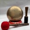 Old, Buddhist Hand-Beaten Manipuri Singing Bowl – Plain Design - Image 4