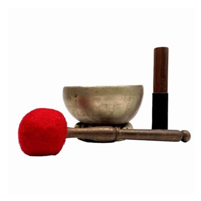 Old, Buddhist Hand-Beaten Kopre Singing Bowl – Plain Design