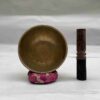 Old, Buddhist Hand-Beaten Kopre Singing Bowl – Plain - Image 3