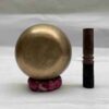 Old, Buddhist Hand-Beaten Kopre Singing Bowl – Plain - Image 4