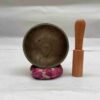 Old, Buddhist Hand-Beaten Jambati Singing Bowl – Plain - Image 2