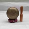 Old, Buddhist Hand-Beaten Jambati Singing Bowl – Plain - Image 4
