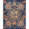 Buddhist Handmade Thangka Painting of Pancha Mandala – Hand-Painted