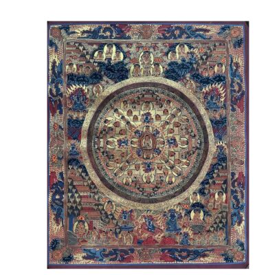 Buddhist Handmade Thangka Painting of Buddha Mandala – Hand-Painted