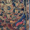 Buddhist Handmade Thangka Painting – The Wheel of Life (Hand-Painted) - Image 3