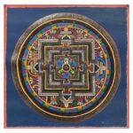 Buddhist Handmade Thangka Painting – Student Mandala (Hand-Painted)