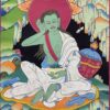 Buddhist Handmade Thangka Painting – Milarepa (Hand-Painted) - Image 2