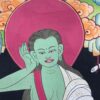 Buddhist Handmade Thangka Painting – Milarepa (Hand-Painted) - Image 3