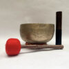 Antique Kopre Singing Bowl – 18 cm Apple-Shaped Bronze Sound Healing Bowl | Tibetan Hand-Hammered, Over 100 Years Old