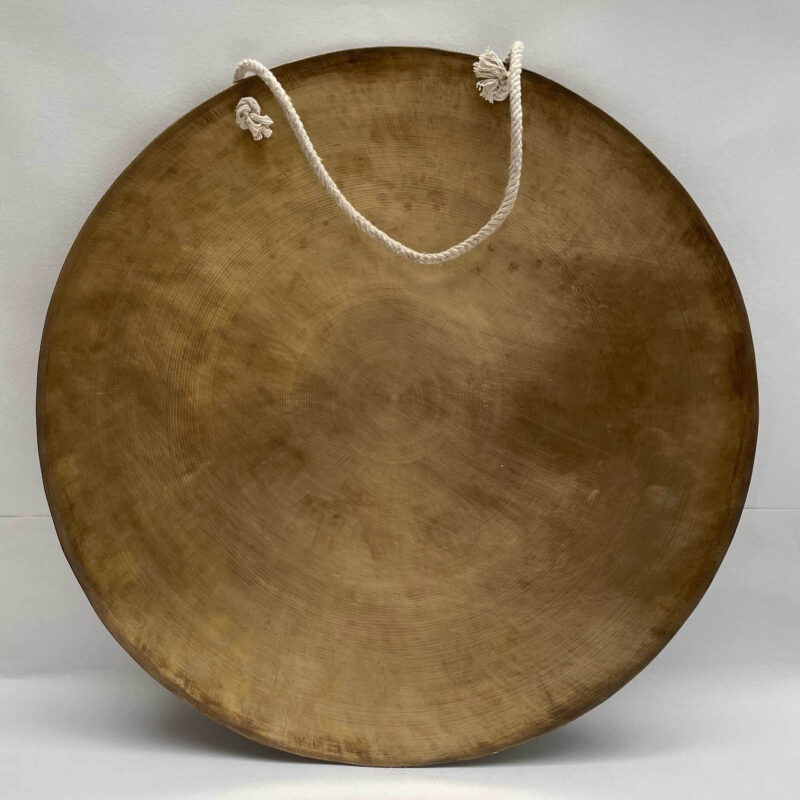 Tibetan Handmade Wind Gong with Mandala Design – Fine Etching, Optional Accessories - Image 4