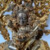 Buddhist Handmade Statue of Marutse – Full Fire Gold Plated with Antique Finish, Copper Sculpture - Image 5