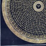 Buddhist Handmade Mandala Thangka – Hand-Painted on Cotton Canvas - Image 5