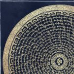 Buddhist Handmade Mandala Thangka Painting – Hand-Painted on Cotton Canvas - Image 2