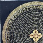 Buddhist Handmade Mandala Thangka Painting – Hand-Painted on Cotton Canvas - Image 2