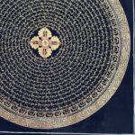 Buddhist Handmade Mandala Thangka Painting – Hand-Painted on Cotton Canvas - Image 6