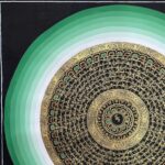 Buddhist Handmade Mandala Thangka Painting – Hand-Painted on Cotton Canvas - Image 2