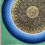 Buddhist Handmade Mandala Thangka Painting – Hand-Painted Sacred Art - Image 5