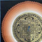 Buddhist Handmade Mandala Thangka Painting – Hand-Painted Sacred Geometry - Image 2