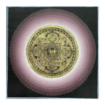 Buddhist Handmade Mandala Thangka Painting – Hand-Painted Sacred Art
