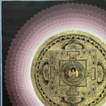 Buddhist Handmade Mandala Thangka Painting – Hand-Painted Sacred Art - Image 2