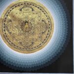 Buddhist Handmade Mandala Thangka Painting – Hand-Painted Sacred Art - Image 6