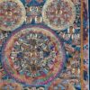 Buddhist Hand-Painted Thangka of Pancha Buddha (Five Dhyani Buddhas) - Image 4