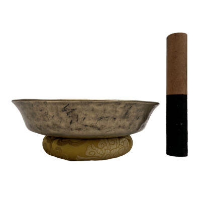 Buddhist Handmade Lingam Singing Bowl | Manipuri, Mani Style