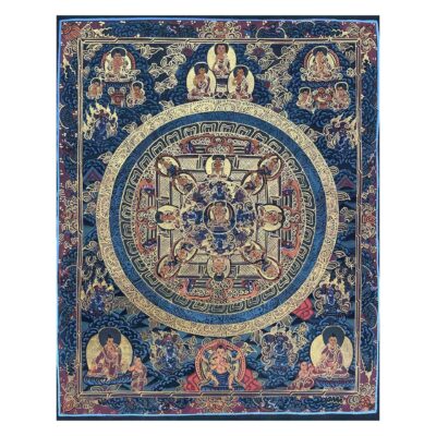 Buddhist Hand Painting Thangka of Buddha Mandala — Hand Painted