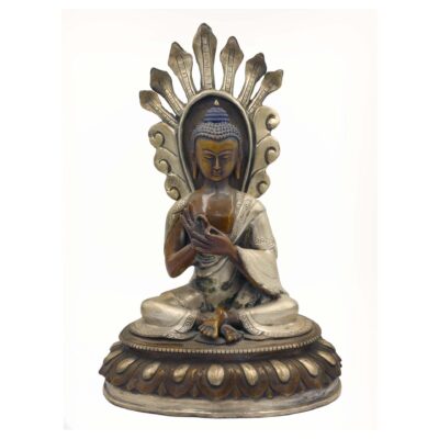 Buddhist Handmade Statue of Nagarjuna Buddha