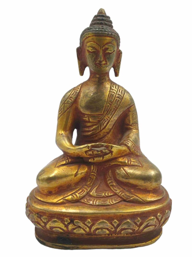 Buddhist Statue of Ganesh – Antique Patina Finish - Image 3