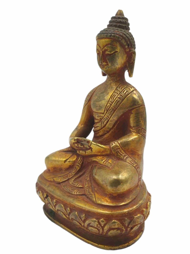 Buddhist Statue of Ganesh – Antique Patina Finish - Image 4