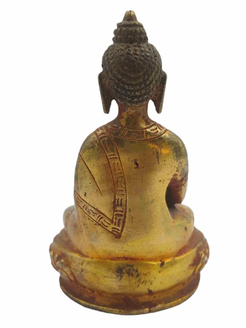 Buddhist Statue of Ganesh – Antique Patina Finish - Image 5