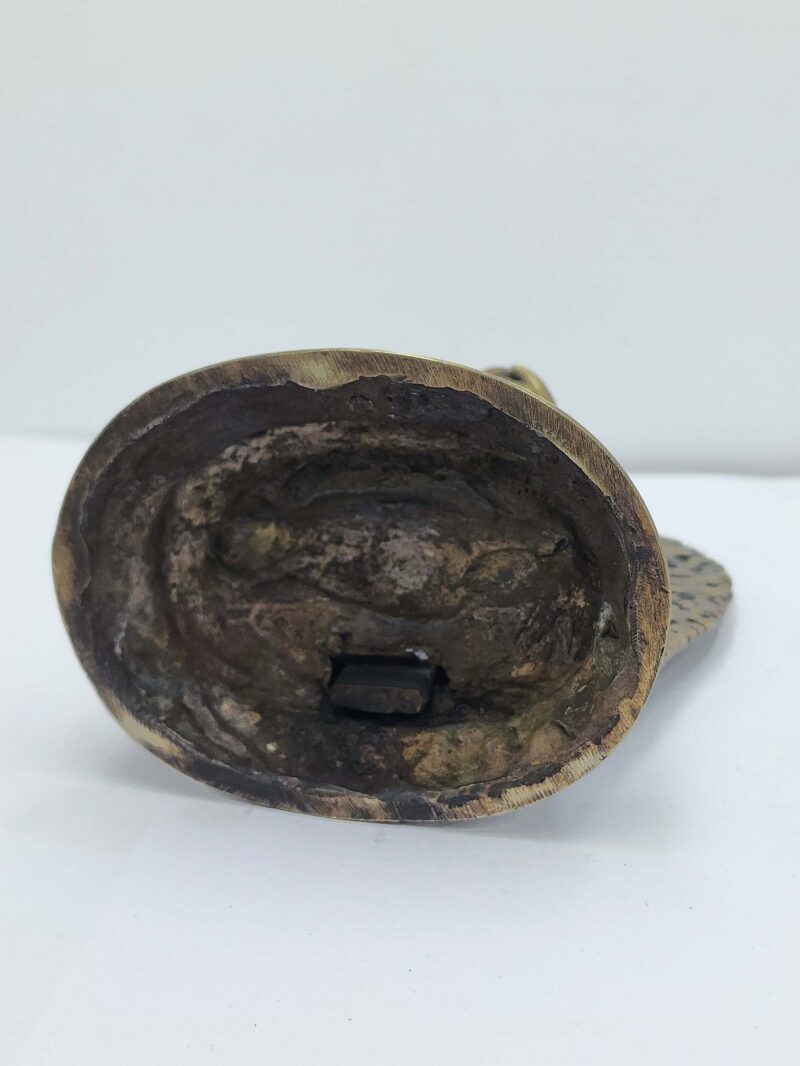 Buddhist Handmade Statue of Mahakala Panjaranatha – Antique Patina Finish - Image 6
