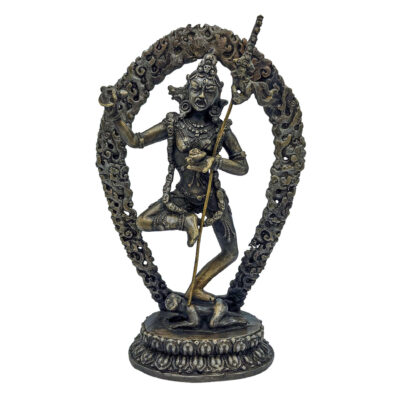 Buddhist Handmade Vajravarahi (Dorje Phagmo) Statue – Antique Finish, Bronze