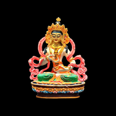 2-Inch Buddhist Miniature Statue of Vajrasattva – Traditional Color Finish (High Quality)