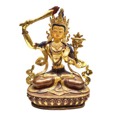 Manjushri – Old Stock, Tibetan Buddhist Handmade Statue