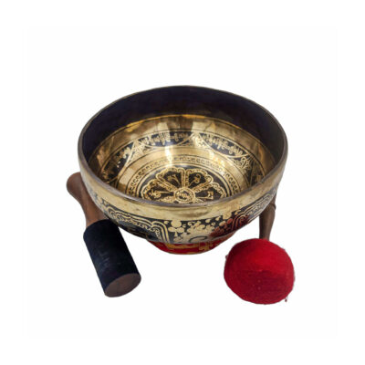 Fine Etched Hand-Beaten Singing Bowl – Select Accessories