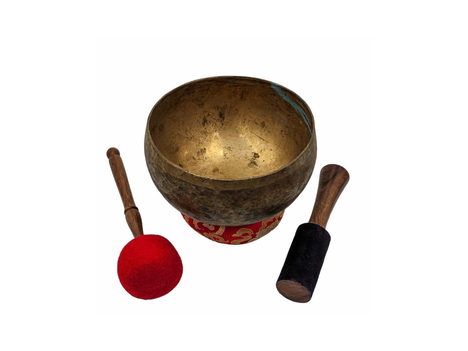 Kopre Singing Bowl | Hand-Beaten | Antique Finish | Optional Accessories
