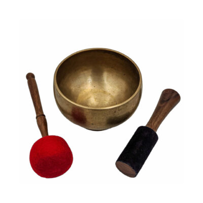 Naga Singing Bowl | Hand-Beaten | Antique Finish | Select Accessories